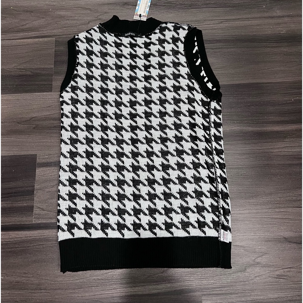Boohoo | Houndstooth Vest